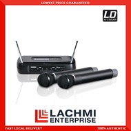 LD Systems | Dual - Wireless Microphone System with 2 x Dynamic Handheld Microphone | ECO 2X2 HHD 2
