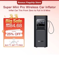 Baseus Portable Wireless Inflator Pump Car Smart Digital Tire Pressure Detection Auto Tire Pump For 