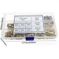 300PCS M2/M3 Hexagonal Copper Pillar Head Copper Pillar Isolation Pillar Chassis Connection Pillar B