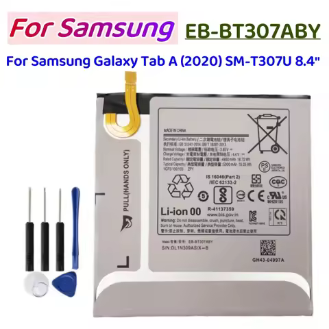 Replacement Battery EB-BT307ABY For Samsung Galaxy Tab A (2020) SM-T307U 8.4" Rechargeable Tablet Ba