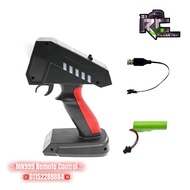 DjRC💢MN999 RC Part💢2.4G Transmitter Remote Control with Battery, Servo 55G, 2.4G Main Circuit Board 