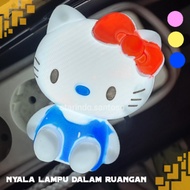 LAMPU TIDUR cewek LED BENTUK 3D kitty kucing hemat energi unik karakter anak lucu