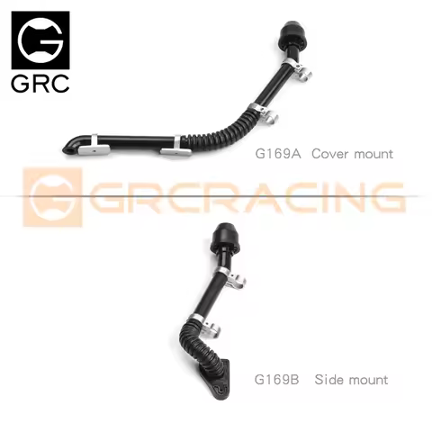 GRC Classic Snorkel Air Intake Pipe For 1/10 RC Car Crawler Trax/as TRX-4 Defender RC4WD D110 D90 Bo