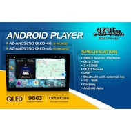 Perodua Axia 2024 Android Player 10 Inches