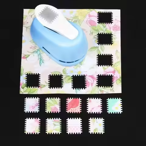 Stamp Shape Stamp Border Punch Hole Puncher Cutting Craft Embossing Machine Labor Saving Punches Mak