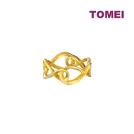 TOMEI Anastasia Infinity Ring, Yellow Gold 916