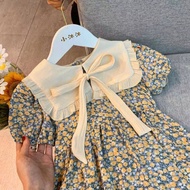 Girls Floral Dress Summer Dress 2026 Children Baby Dress Fashion Little Girl Princess Dress260826EE