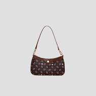 F.timber Jenna Monogram Women Shoulder Handbag Vegan Leather