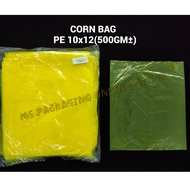 10" x 12" PE [500gm±] / [130gm] corn  bag kertas jagung / corn paper bag / Plastic bag 10x12