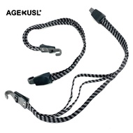 AGEKUSL Bike Rear Cargo Racks Strap Luggage Carrier Fixed Tying Rope Tensioning Straps Use For Brompton Pike Dahon Birdy Folding Bicycle