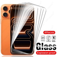 4-1Pcs Full Tempered Glass For iPhone 17 Pro Max 9H Screen Protectors Cover Film iPhone17ProProMax i