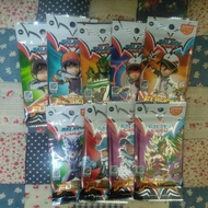 Kad Boboiboy Monsta Galaxy Card Pek Fusion Indonesia 2024 (Full Set) 9 Pek