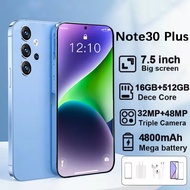 【Special Promotion】Clearance Mobile Phone Original Galaxv Note30 Plus smart phone 5G Smartphone Android Phone ROM 512GB Mobile Phone Special Original  handphone Cheap  cellphone CP