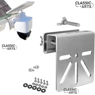 CLASSICARTX Wall Mount Bracket, Channel Mount Gutter Mount Gutter Bracket, Wall Mount Metal  Camera 