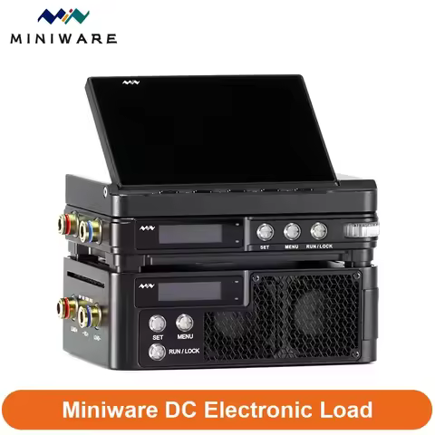 Miniware L1060 DC Electronic Load Adjustable P906 Digital DC Power Supply 100W Laboratory Programmab