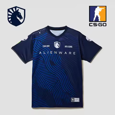 Team Liquid 2026 CS2 jersey CSGO esports team training uniforms major Twistzz custom t-shirts unisex