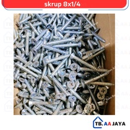 skrup fab cacing 8x1/4