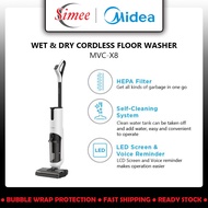 Midea Floor Washer Stick MVC-X8 Wet & Dry Cordless Vacuum Cleaner With Self-Cleaning Function MVCX8