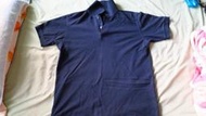 自售~日本 Uniqlo 男裝 DRY網眼POLO衫【短袖深藍色】SIZE：XL