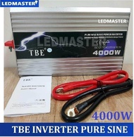 อินเวอร์เตอร์ ยี่ห้อ TBE Inverter Pure Sine Wave 500W 1000W 2000W 3000W 4000W 5000W 12V คลื่นเพียวซา