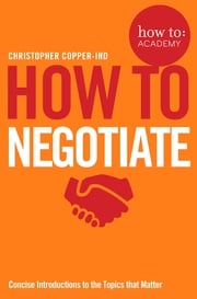 How To Negotiate Christopher Copper-Ind