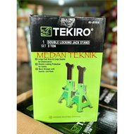 TEKIRO 3 TON JACK STAND DOUBLE LOCKING JACK 3 TON VEHICLE SUPPORT