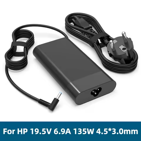 135W 19.5V 6.9A Laptop Power Adapter Charger For HP Spectre X360 15t-df100 OMEN 15 Pavilion Gaming 1