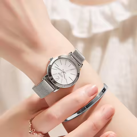 Top Julius Lady Women's Watch Japan Quartz Elegant Simple Fashion Hours Dress Bracelet Chain School 