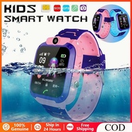 Q12/Q19 Kids Smart Watch Children Phone Jam Tangan Telefon Budak Lelaki Smart watch Location Call Vo