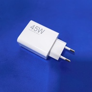 Xiaomi | Xiaomi 45W Fast Charger QC3.0 Quick Charge EU Adapter 6A 1M Type C Cable For Redmi Note 14