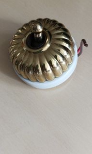 古董 金色电 燈制 clipsal