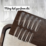 Pieceg super long rice grains, short round pointed, custard apple seeds, super long square nails 600