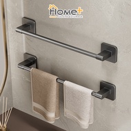 (HOME+) Towel Rack Non Perforated Wall Mounted Storage Rack