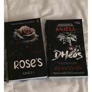 COMBO NEW NOVEL ROSE’S ANJELL &amp; BLACK GHOST/ ROSES&amp;DHEOS / ROSES &amp; DARK SIGNORE (CHAT DULU SEBELUM PAYMENT)