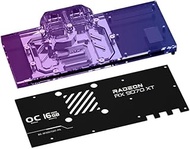 Copper GPU Water Cooling Block GPU Waterblock for XFX RX 9070 XT Mercury OC Magnetic Air Edition 16G