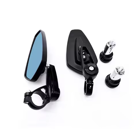 7/8'' Motorcycle Handle Bar End Mirrors Rearview Mirror For Kawasaki Z650 Z800 Z750 Z900 ER6N Z900RS