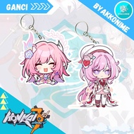 Acrylic Keychain Anime Game Honkai Impact 3rd - Elysia Ganci Anime Akrilk