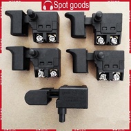 WIN Dustproof Electric Drill Speed Control Push Button Trigger Switch 250V 6A