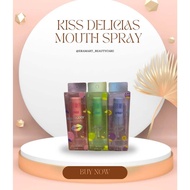 Kiss Delicias Probiotic Oral Perfume Spray Candy 18 Lime Peach, Passion Fruit FlavoredML Passion Fru