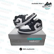 Jordan 1 LOW BLACK AND WHITE SNEAKERS