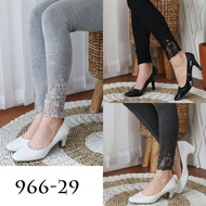 Imported leggings 7/8 Women's lace leggings / 7per8 lace leggings