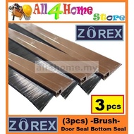1meter ZOREX BRUSH Strip Door Seal Door Bottom Seal