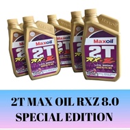 2T Maxoil RXZ 8.0 Low Smoke Jaso FC / TC - W3 1L Minyak 2T Maxoil RXZ