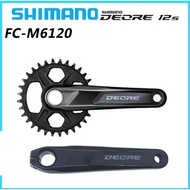 【Spot goods】Shimano Deore FC-M6100 FC-M6120 12 Speed 170/175MM 32T Front Chainring Crank Set For MTB