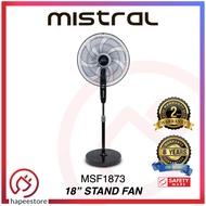 MISTRAL 18" STAND FAN - MSF1873 (2 Years Warranty)