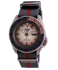 [CreationWatches] Seiko 5 Sports Gaara Limited Edition Automatic 100M Men's Grey Nylon Strap Watch SRPF71K1