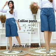 Women's Short jeans Culottes 3/4 // Women's Casual jeans Shorts // 3/4 Shorts