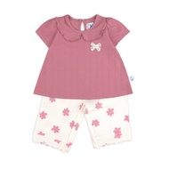 FIFFY FLOWERFIELD BLOUSE SUIT BAJU BAYI baby clothes set newborn clothes set 3-6M 6-9M 9-12M (332680