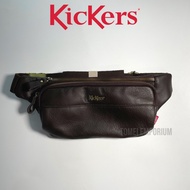 Kickers Original Genuine Leather Waist Pouch Bag / Beg Kulit Tali Pinggang (1KIC-W-78664)