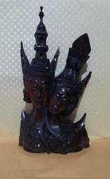 印尼巴厘島木雕神像／木製品／藝術品／擺飾